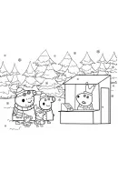 Peppa Pig kleurplaat 36